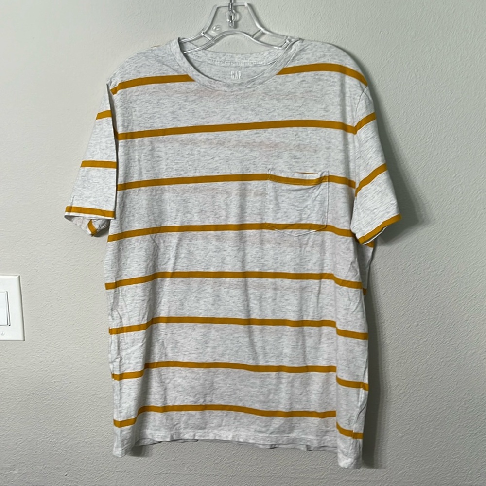 Gap striped pocket t-shirt